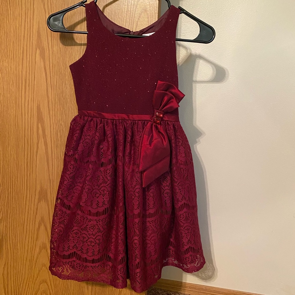 Pretty burgundy dress